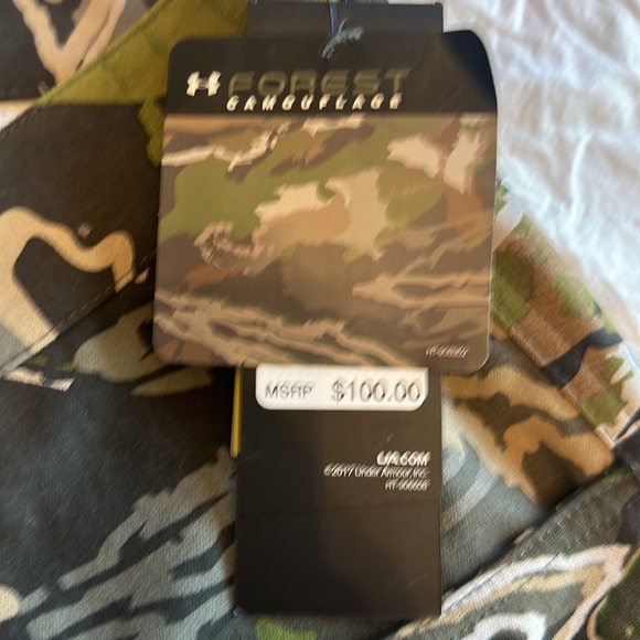 Camo Hunting Pants- Under Armor-NWT 38” x 32” - Picture 3 of 5